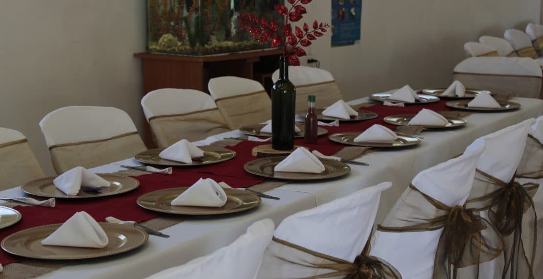 Restaurant terrace